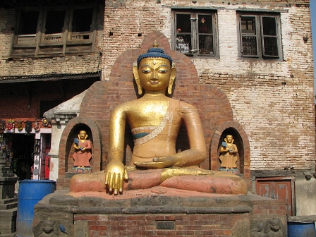 Buddha Statue in Nepal